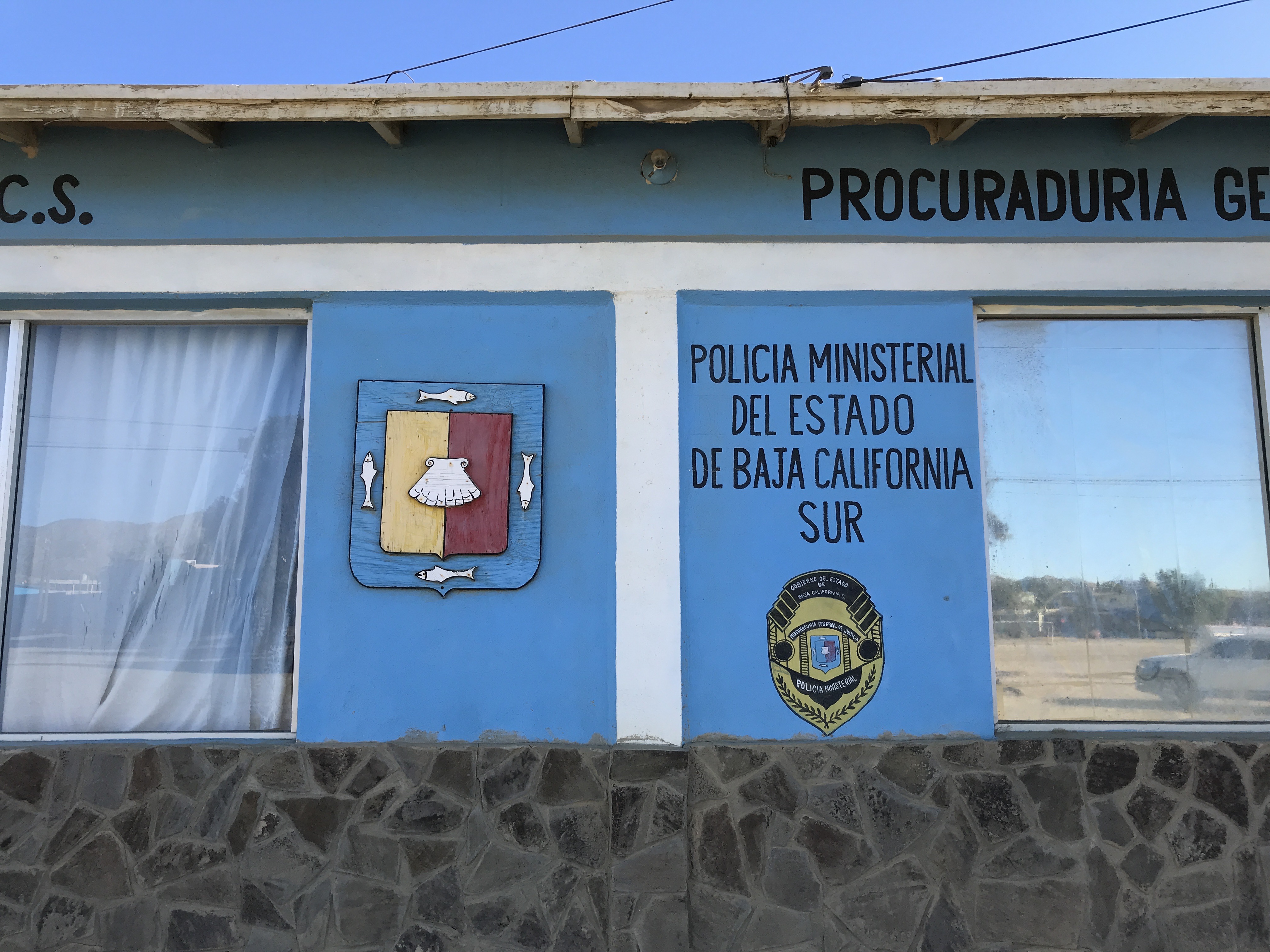 hand painted sign that says 